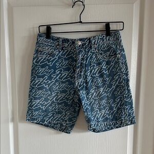 Forever 21 & FUBU Collaboration Blue Denim with White Script